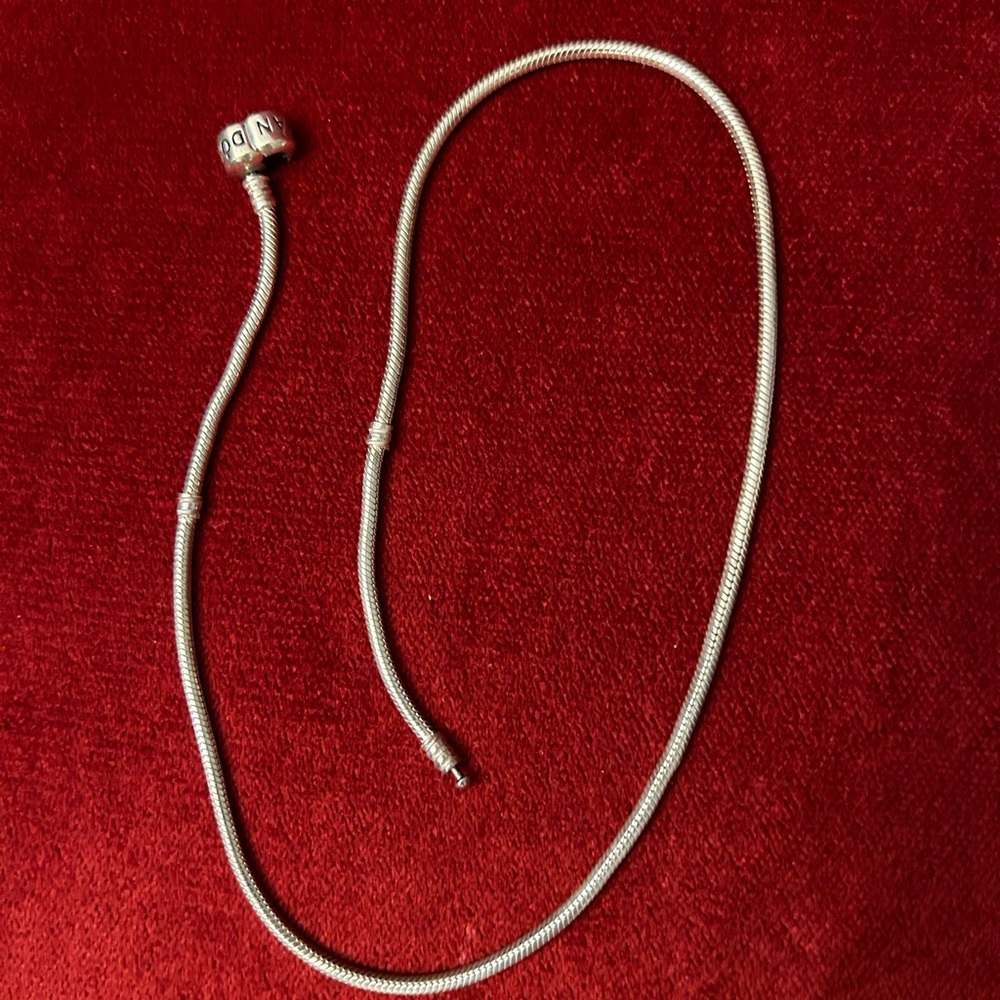 Pandora sterling silver necklace